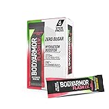 BODYARMOR Flash IV Electrolyte Packets, Strawberry Kiwi - Zero Sugar Drink Mix, Single Serve Packs, Coconut Water Powder (6 Count) Strawberry Kiwi 1.5 Ounce (Pack of 1)