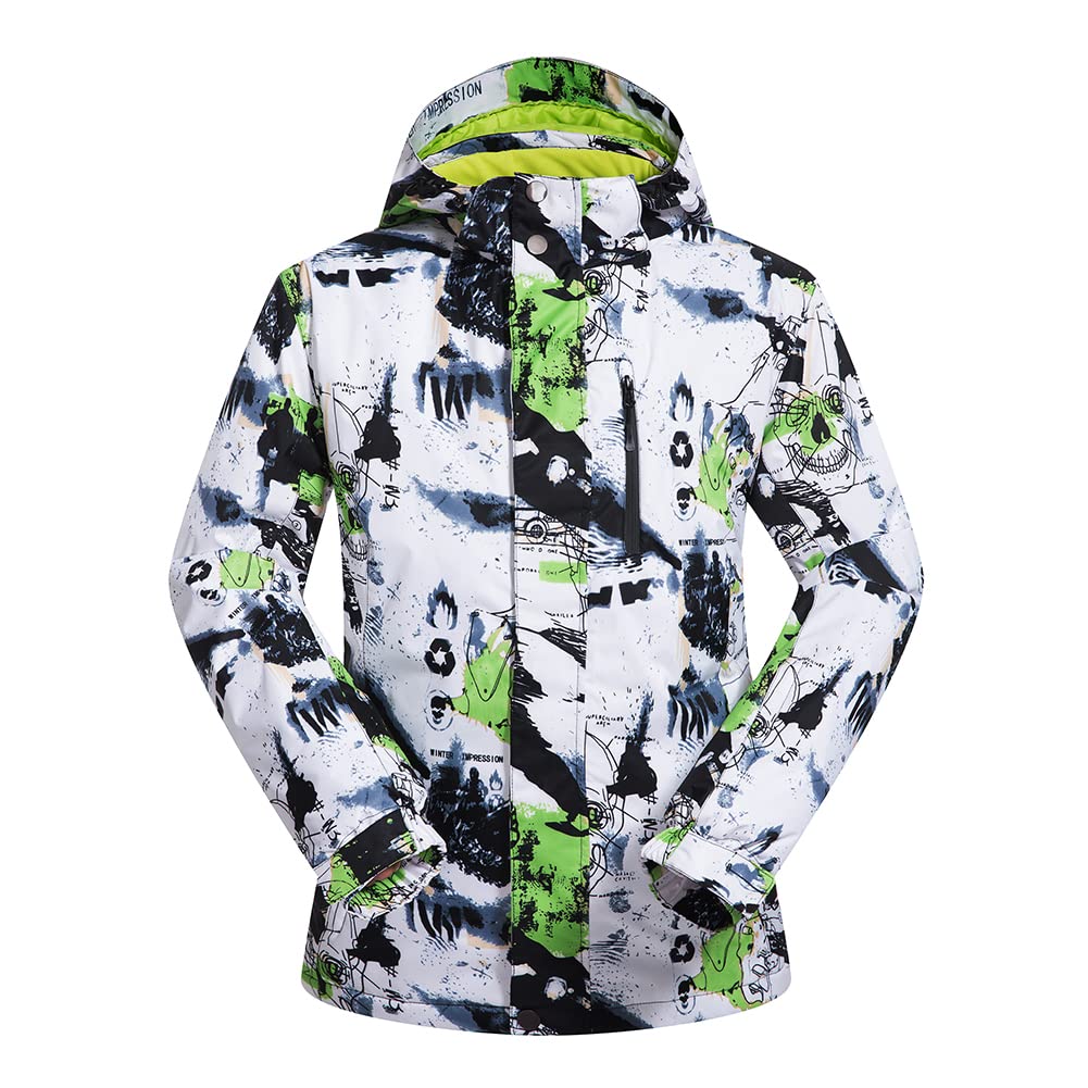 HOTIAN Herren Ski Jacke und Hosen Set Herren Schneeanzug Winter Winter Warme Schnee Skifahren Sätze Wasserdicht Winddicht Snowboard Set