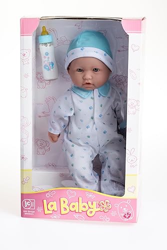 Miniatura 60 de Muñeco JC Toys, La Baby, 11 pulgadas, cuerpo blanco lavable, muñeca para niños de 18 meses en adelante, Asiatico Rosa Asiático,Azul,Multicolor,Rosa