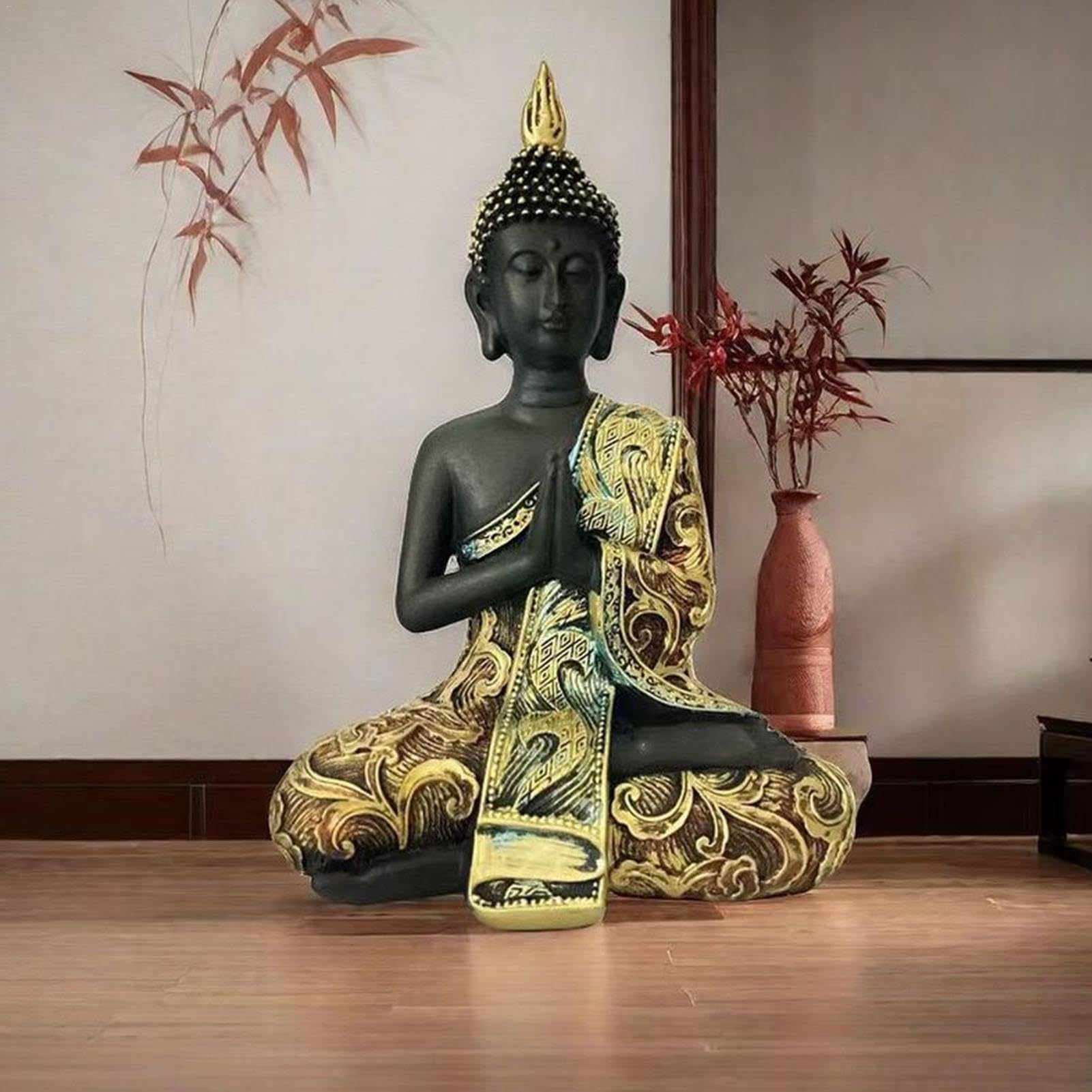 Statue de Bouddha, décoration de Jardin Zen, Statue de méditation