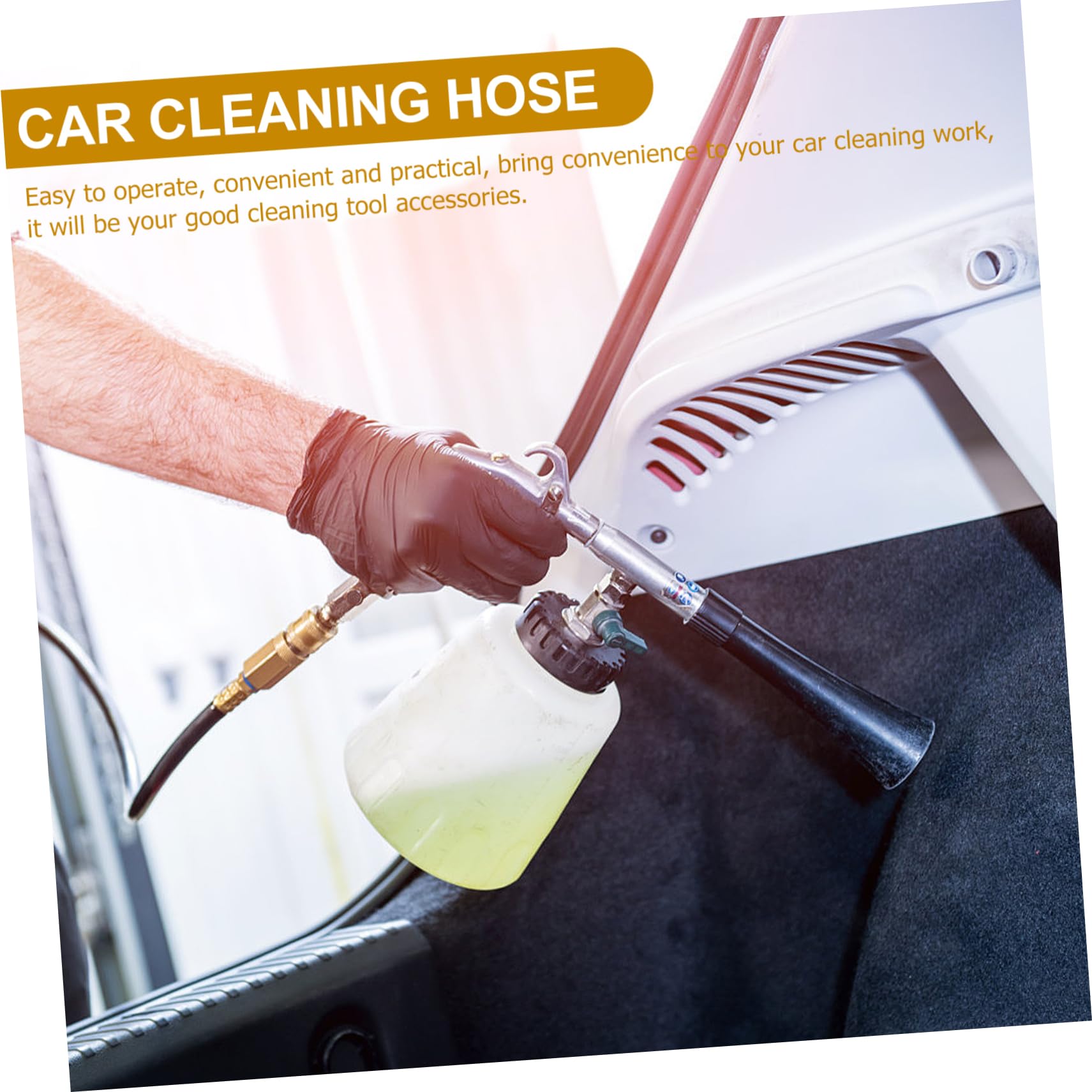 VINTORKY Hose Nozzle High Pressure Air Duster Quick Connect Air Blower Dust Removing Connecting Car Washing Tool