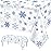 1 Pieces Snowflake Christmas Party Tablecloth Decorations,Plastic White Snowflake White Blue Xmas Backdrop Sign Table Cover Banner for Winter Christmas Holiday Party Supplies,54x108 inchWhite/Blue