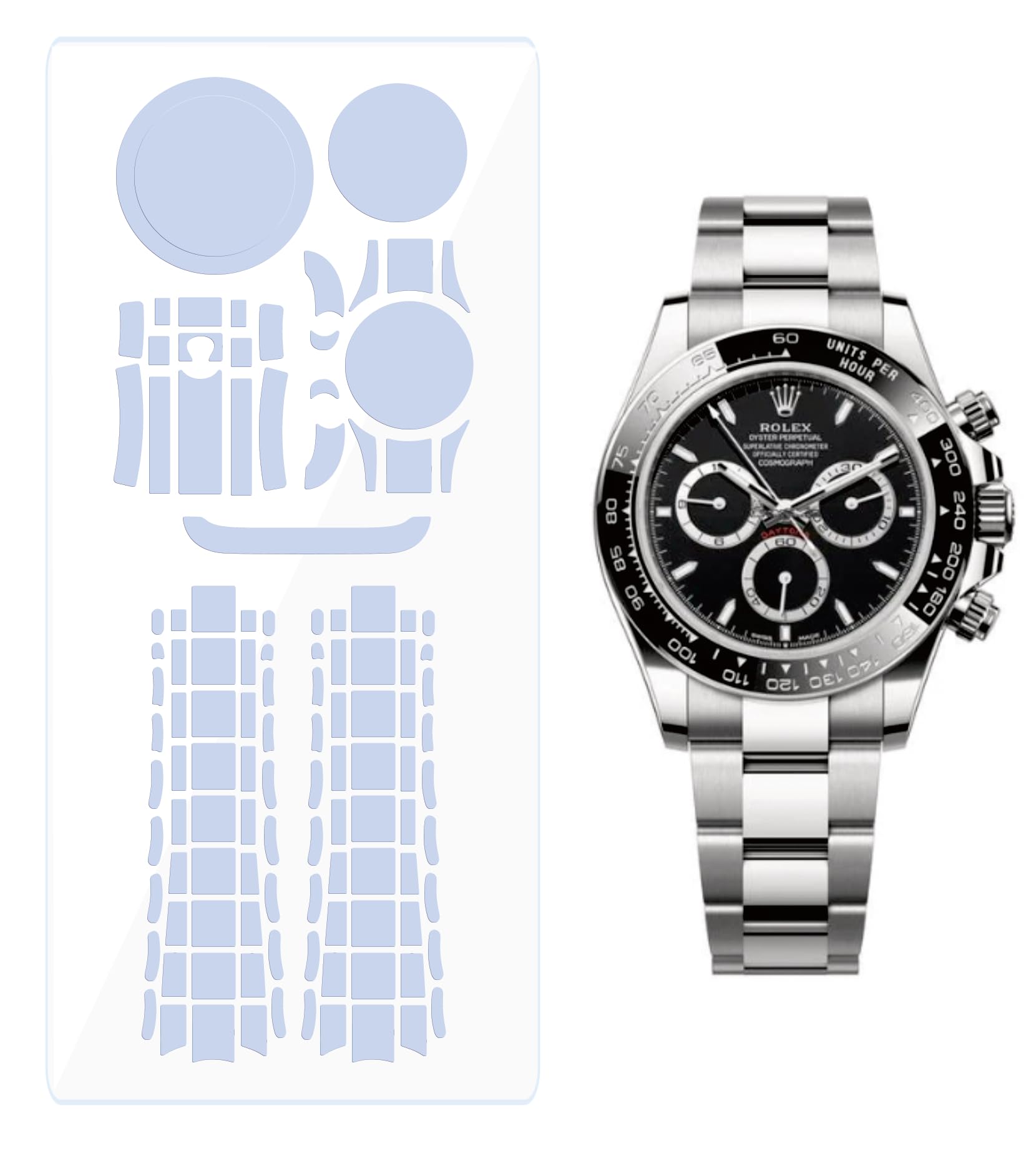 Amazon | BagArmor ロレックスデイトナ 40mm Ref. 126500用保護