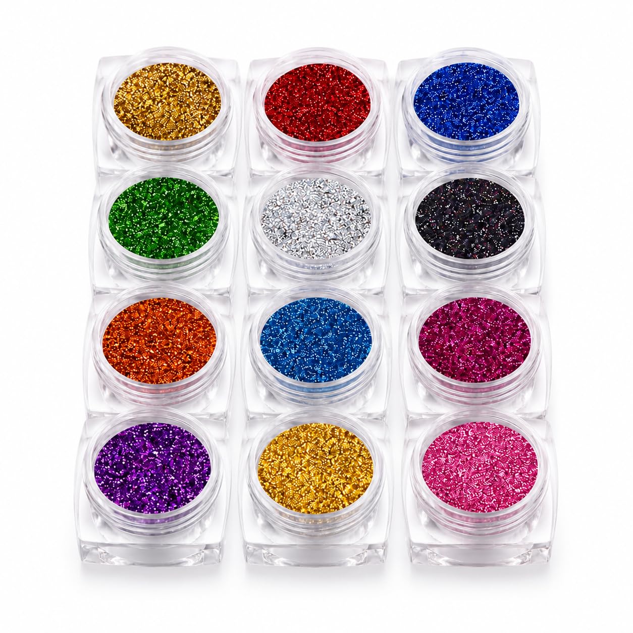 Vizo Professional Pressed Eyeshadow Glitter Palette with brush for face makeup | Travel Friendly & Long Lasting Eye Shadow Palette (30 gm)-image-19