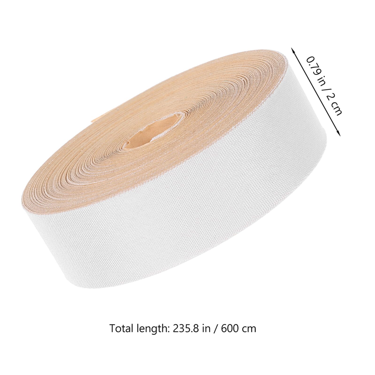 SHINEOFI 4 Rollos Cinta para Bordes de Iluminación Cinta Adhesiva de Tela para Dobladillos Ribetes Pantallas de Lámparas para Proyectos de Costura y Acolchado de Bricolaje