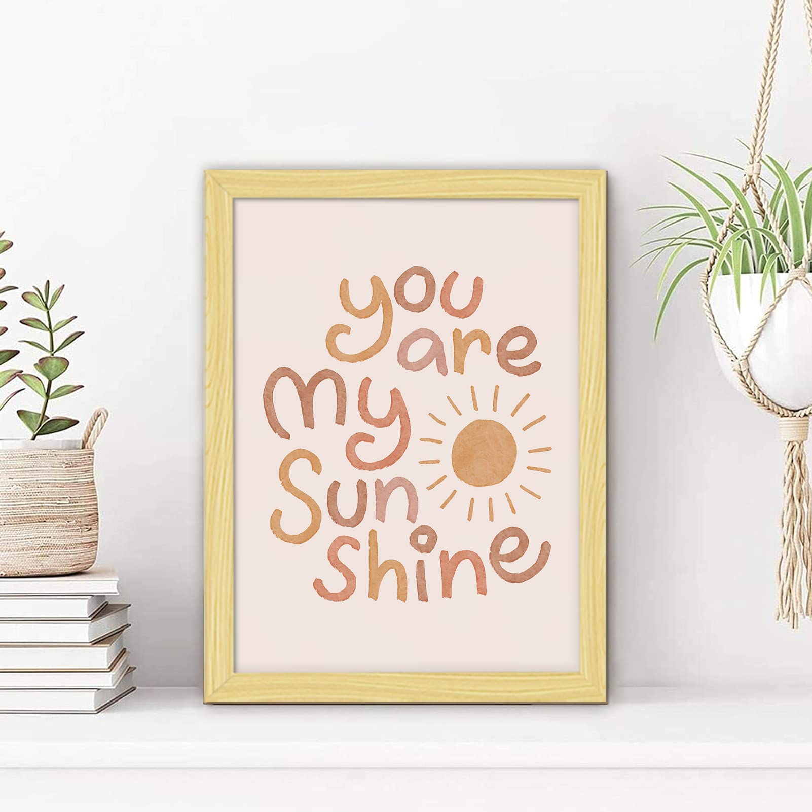 Quadro Tela You Are My Sunshine - Spartito Ninna Nanna - Poster 20x25cm