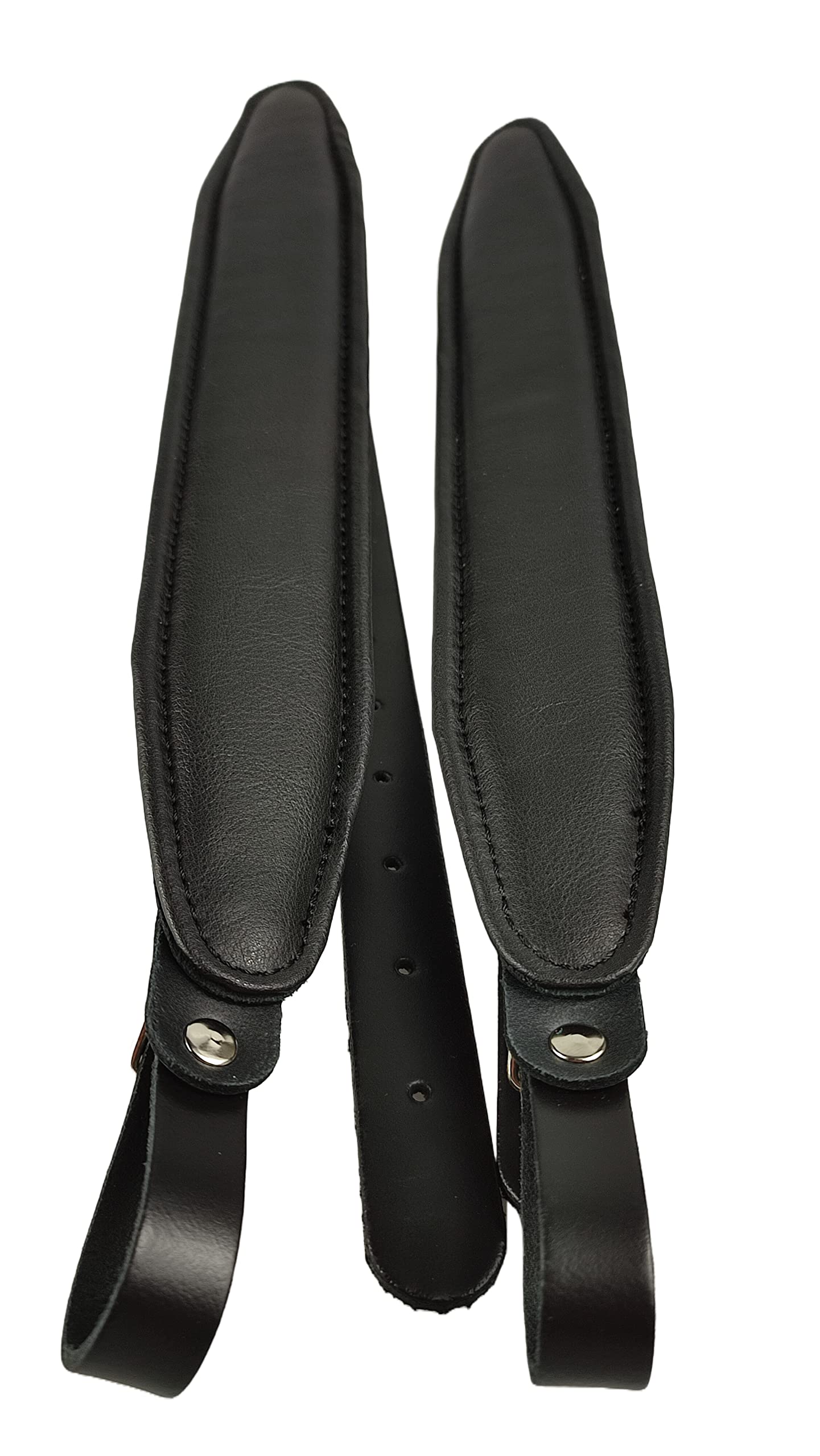 Belti Cintura a fisarmonica in pelle di alta qualità 6 cm tracolla max fino a 120 bassi