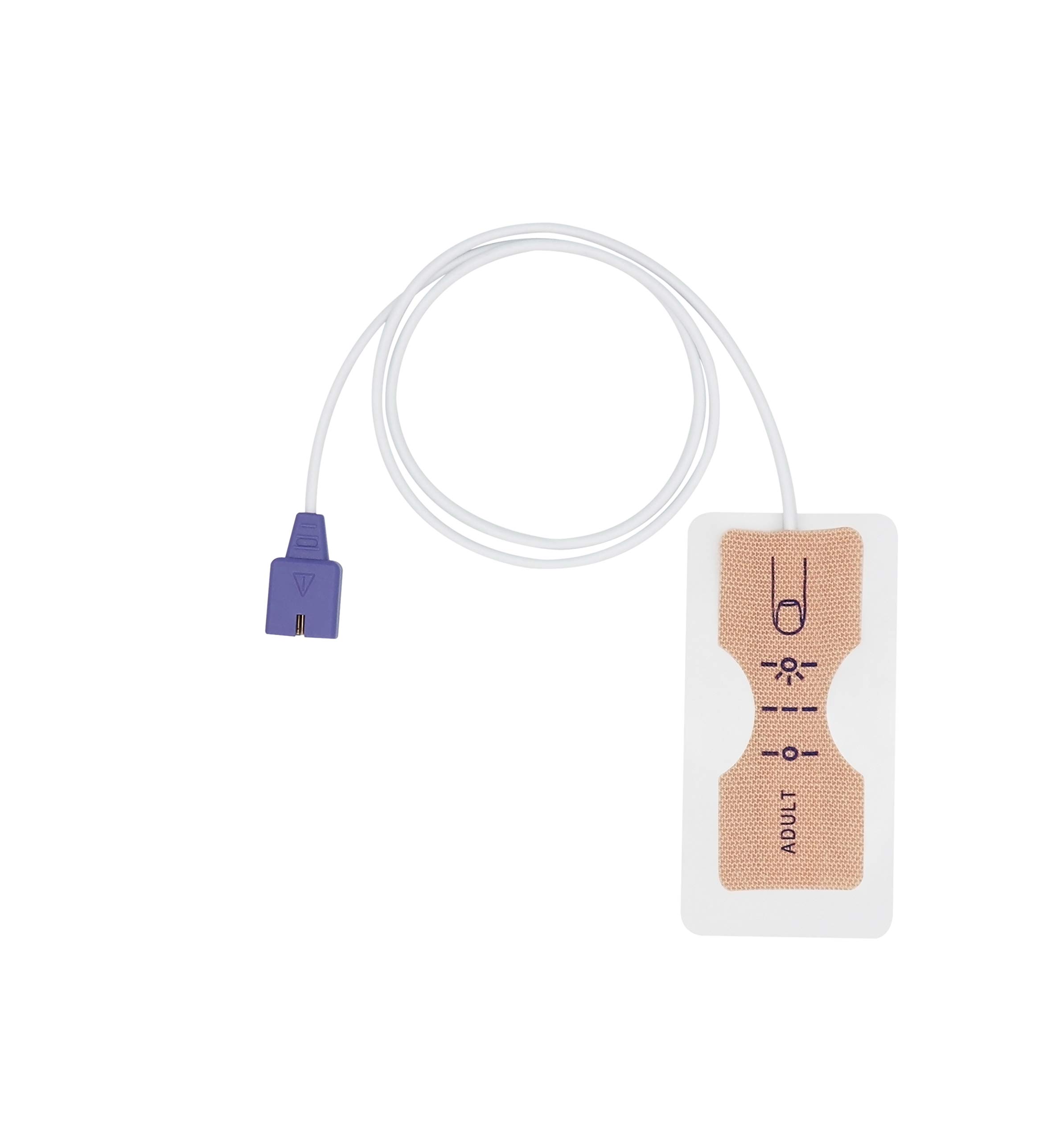 Sensore Spo2 Adulto monouso per sonda MAX-A Nellcor 9 pin FDA/CE 12 pezzi omologati