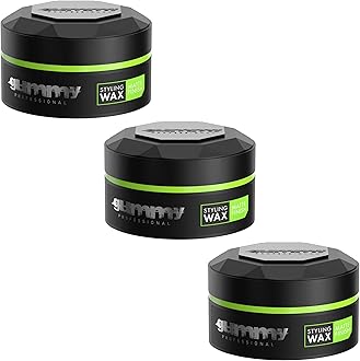 FONEX STYLING SOFT HAIR WAX MATTE LOOK FINISH 150ML x 3 TUBS