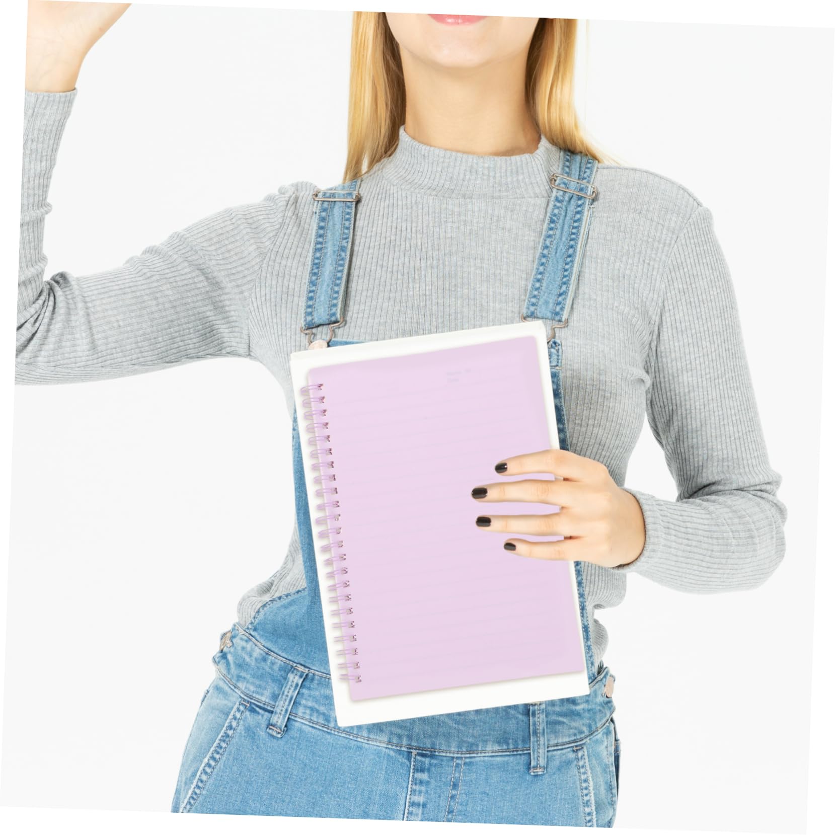 5pièces Cahiers à Spirale Avec Pages Lignées Pour Notes Fournitures De Bureau Pratiques Bloc-notes Polyvalent Pour Travail Et École