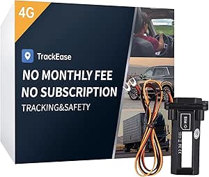 Wired GPS Tracker for Vehicles No Monthly Fee, No Subscription, Real-Time Tracking, 4G SIM and Data Included, Trip History, GeoFence, Driving Alerts, Waterproof asin的图片