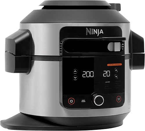 Ninja Foodi MAX, Multicooker con Coperchio SmartLid, 6L, Acciaio Inox - 9