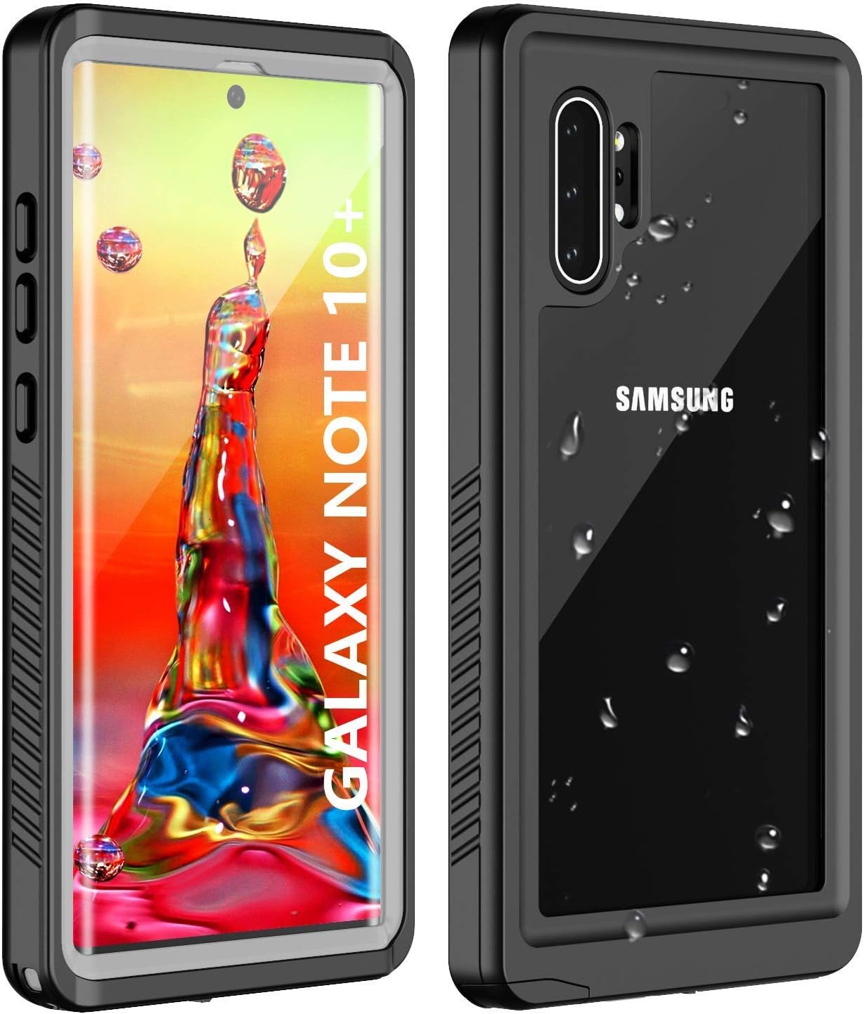 Huakay Samsung Galaxy Note 10 Plus Waterproof Case Note 10+ Waterproof