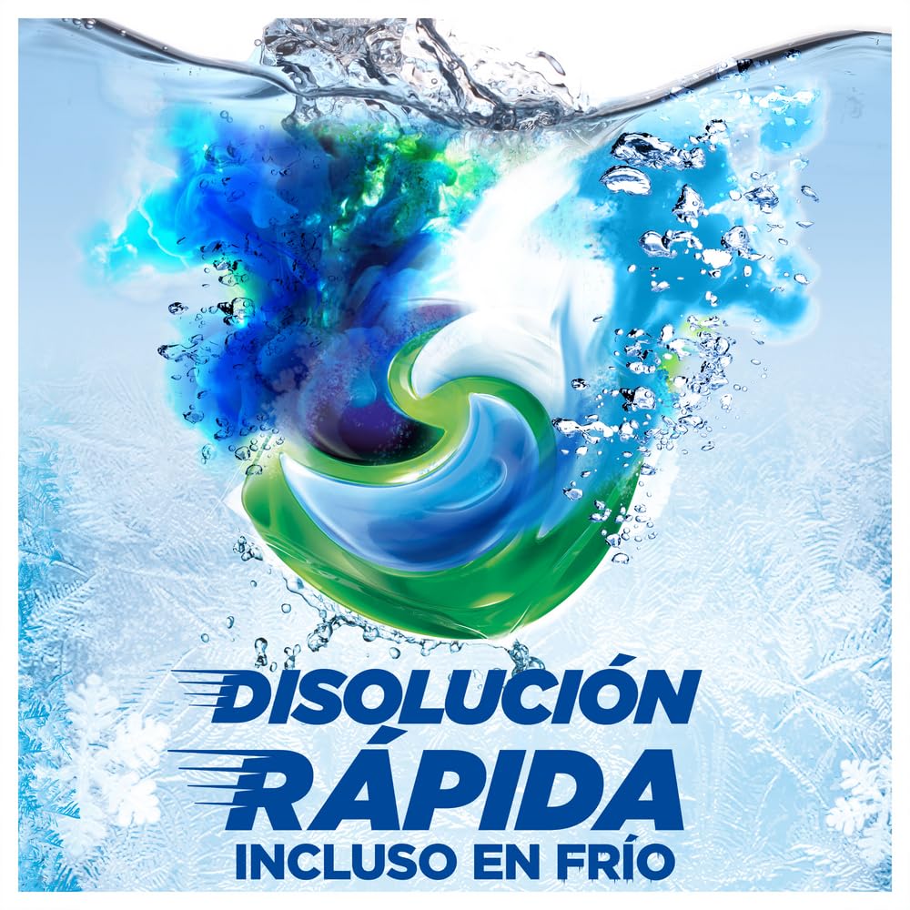 Ariel PODs Platinum, Detergente Líquido En Cápsulas Frescor Sensaciones Cápsulas, 60 Lavados