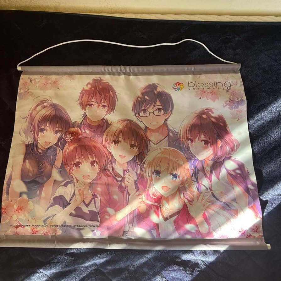 冴えない彼女の育てかた　巨大タペストリー 冴えない彼女の育てかた Fine - 描き下ろしイラスト 霞ヶ丘詩羽