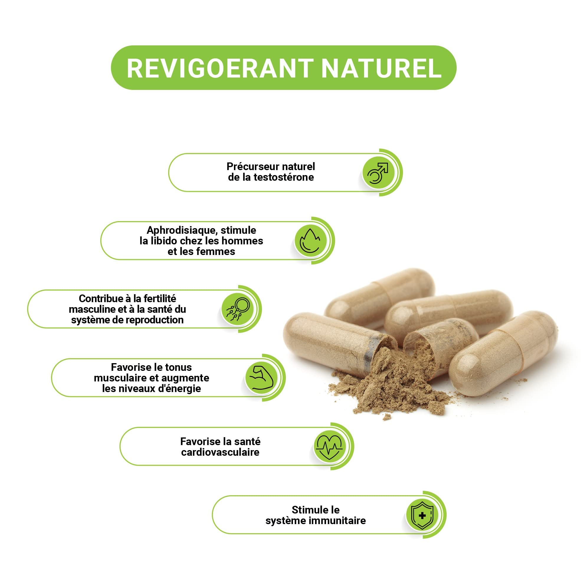 TRIBULUS TERRESTRIS * 470 mg/gélules végétales - Titré à 40% min. en saponines (90 Unité (Lot de 4))