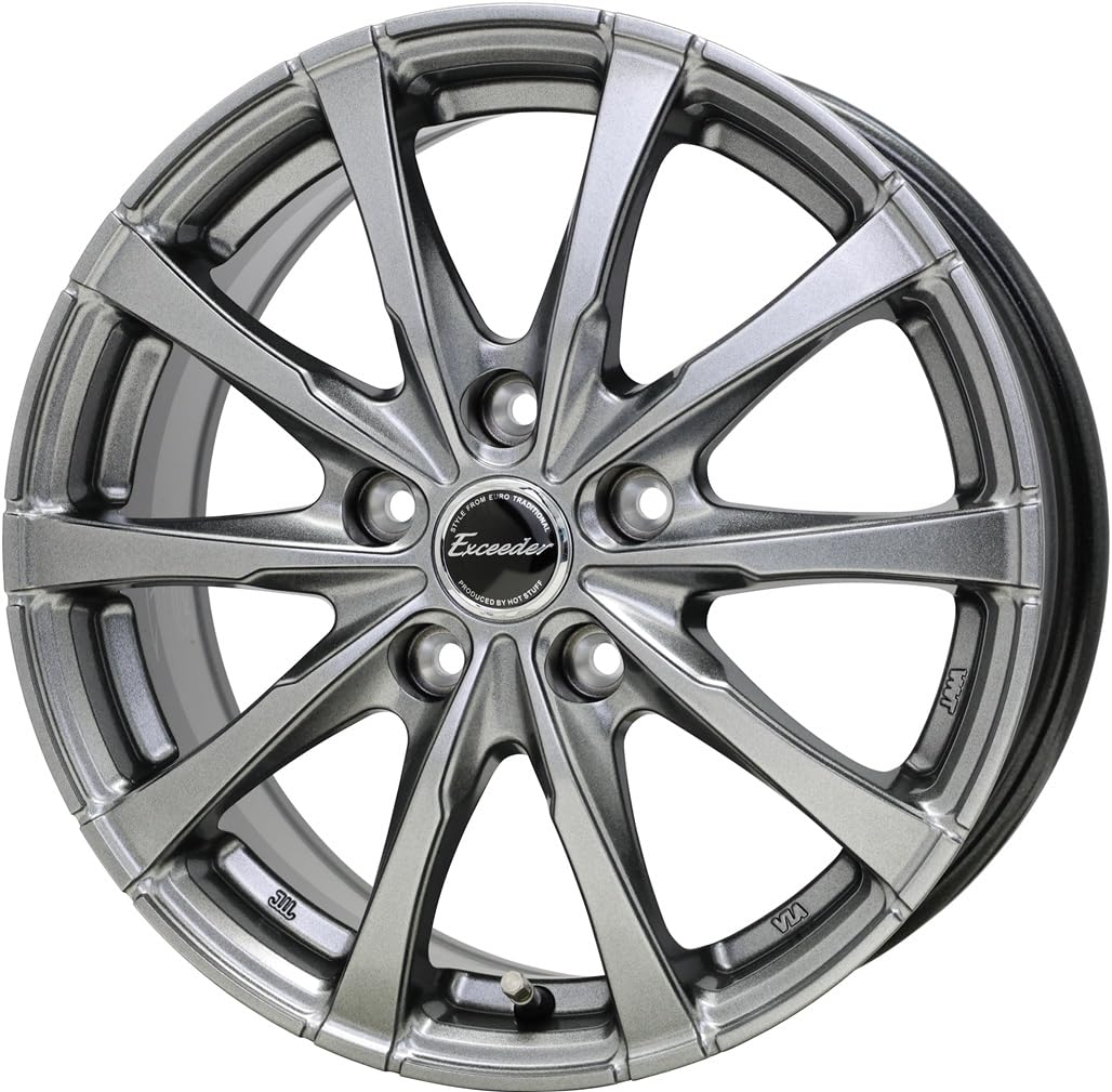 HOT STUFF Exceeder ホットスタッフ エクシーダー 16インチ 4本 6.5J5HPCD114.3+38 ヴェルファイア アルファード等　(VHI244)クレジットカード QRコード決済可能 Amazon.co.jp: 【ホイールのみ 4本】ホットスタッフ Exceeder E08