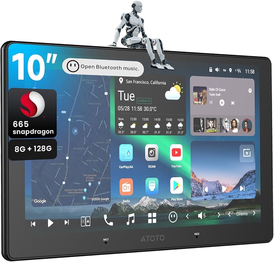 ATOTO X10 10インチ QLED] ATOTOZONE X10G211E ATOTO X10 10