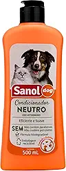 Sanol Dog Condicionador De Pelos Neutro 500 Ml Laranja
