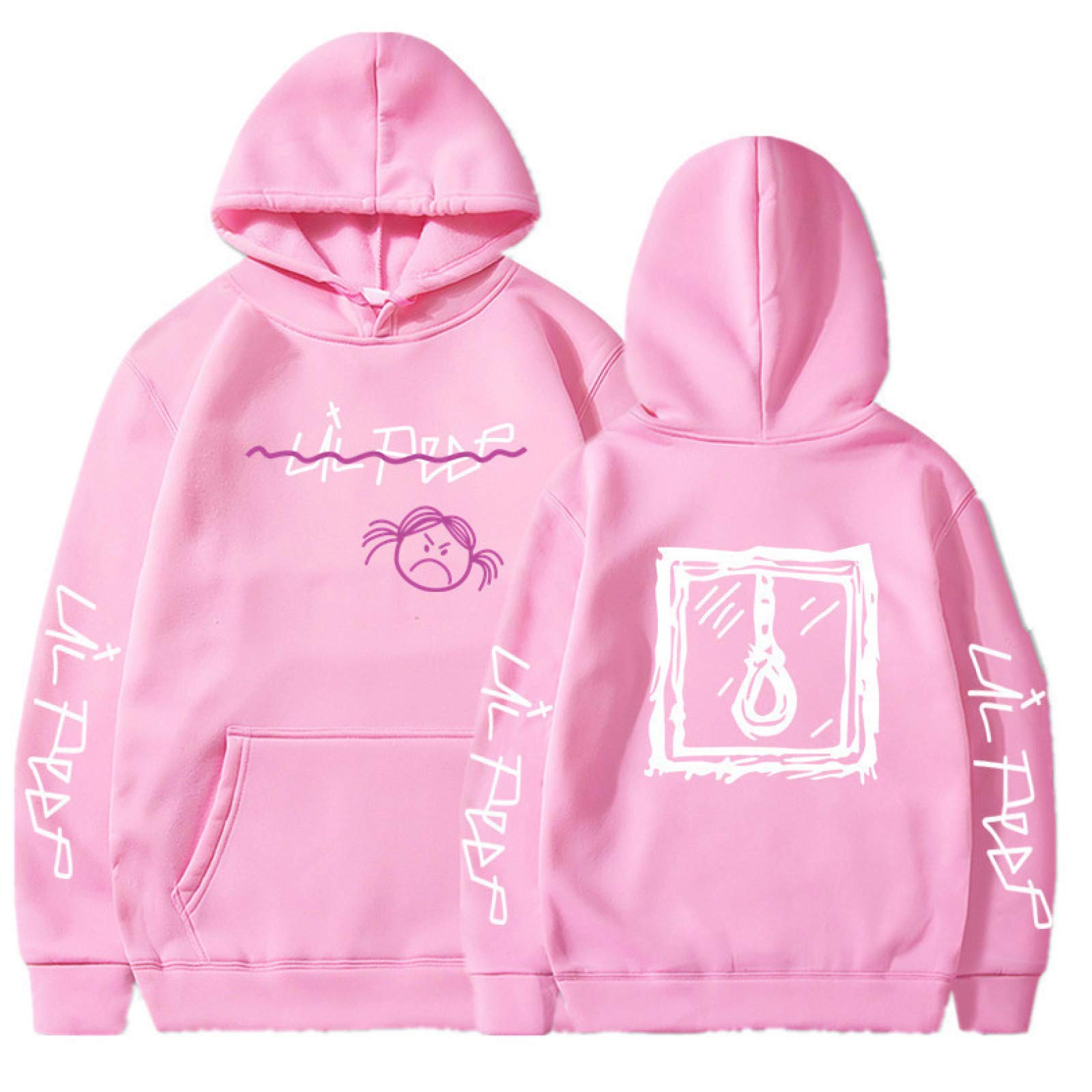 MGTUPKTeen Romance Lil peep Hoodie Cosplay Hoodie Unisex Hip Pop Casual Streetwear Pullover