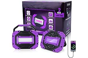 Roperry 2 Pack Rechargeable Black Light for Fishing: Illuminate the Night's Secrets