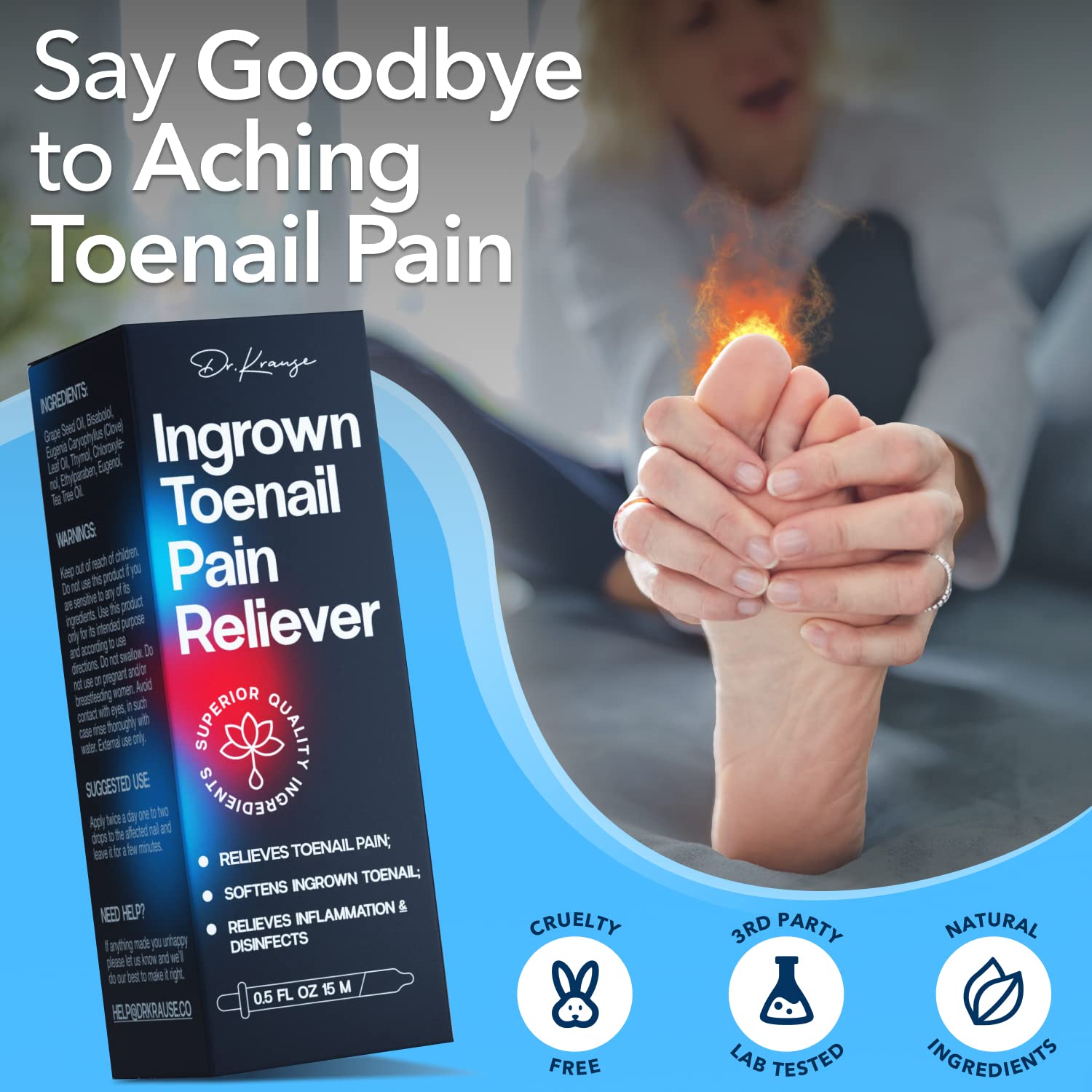 Buy Dr. Krause Ingrown Toenail Treatment Kit Best Ingrown Toenail