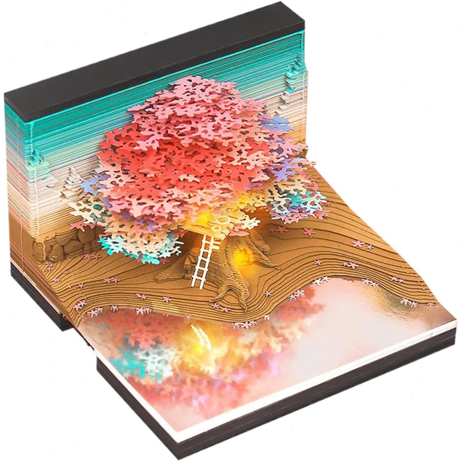 Amazon | Ftyuiul 3Dカレンダー 2026 タイムピースカレンダー 立体