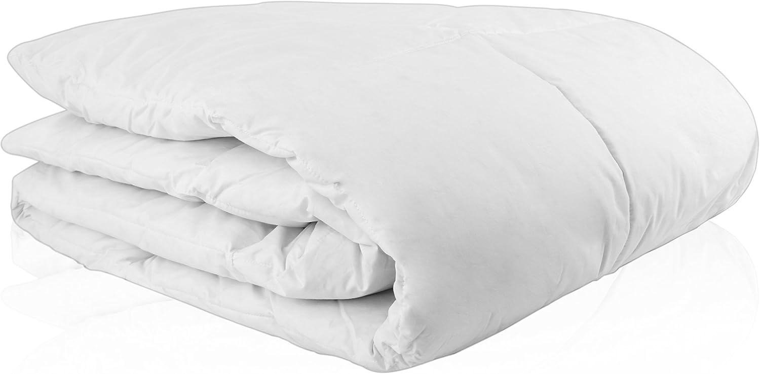 Better Down W-splenda-T Luxurious Winter Weight 100% White Goose Down Comforter Duvet (Twin)