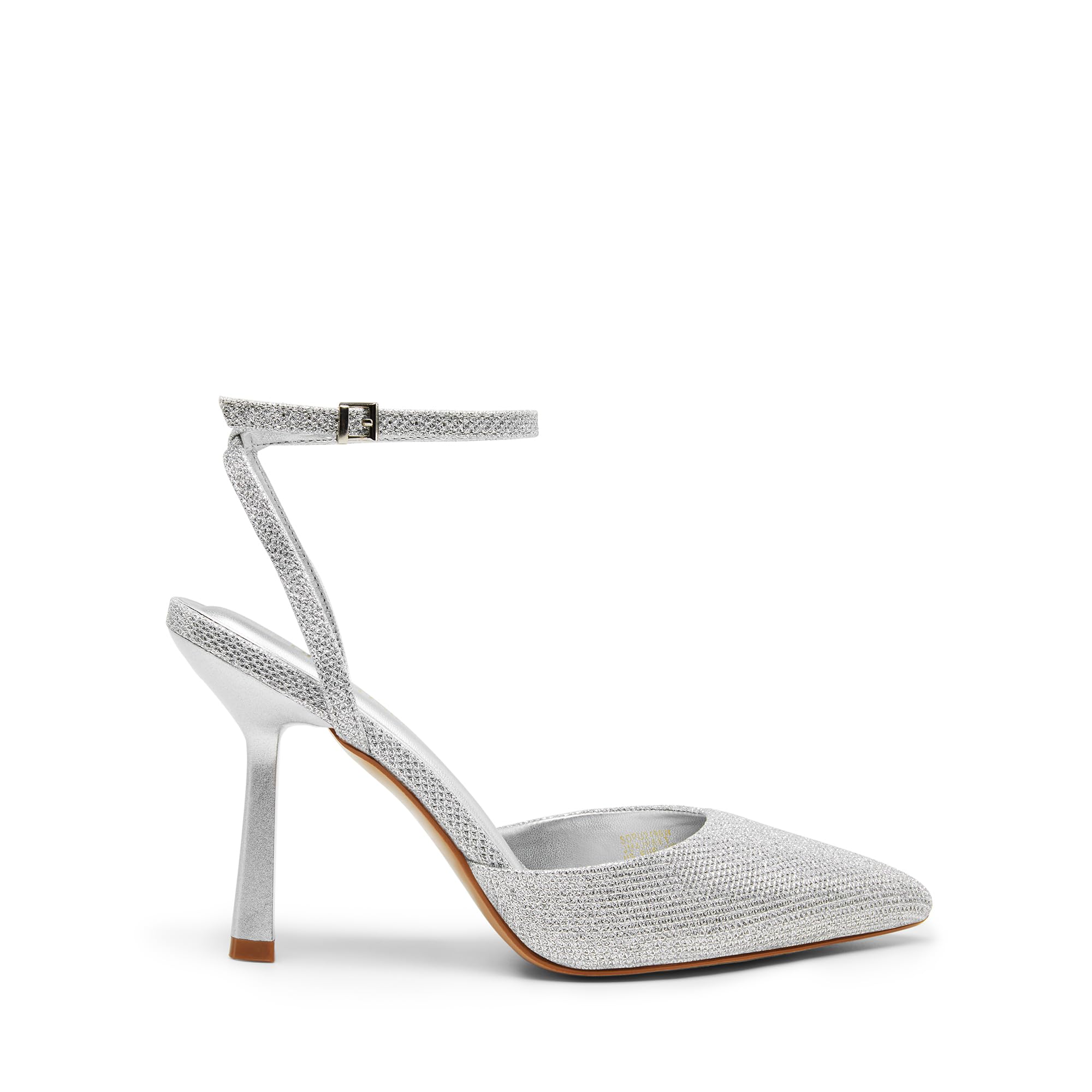DREAM PAIRS Tacones Altos Punta Cerrada | Correa tobillo envolvente, plantilla suave, tacón 10cm, hebilla ajustable, talla media.