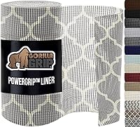 Vista 30 de GORILLA GRIP powerGRIP - Forro para Cajones y Estantes de Armario, Agarre Grueso y Fuerte, Forros no Adhesivos Protegen Gabinetes de Cocina