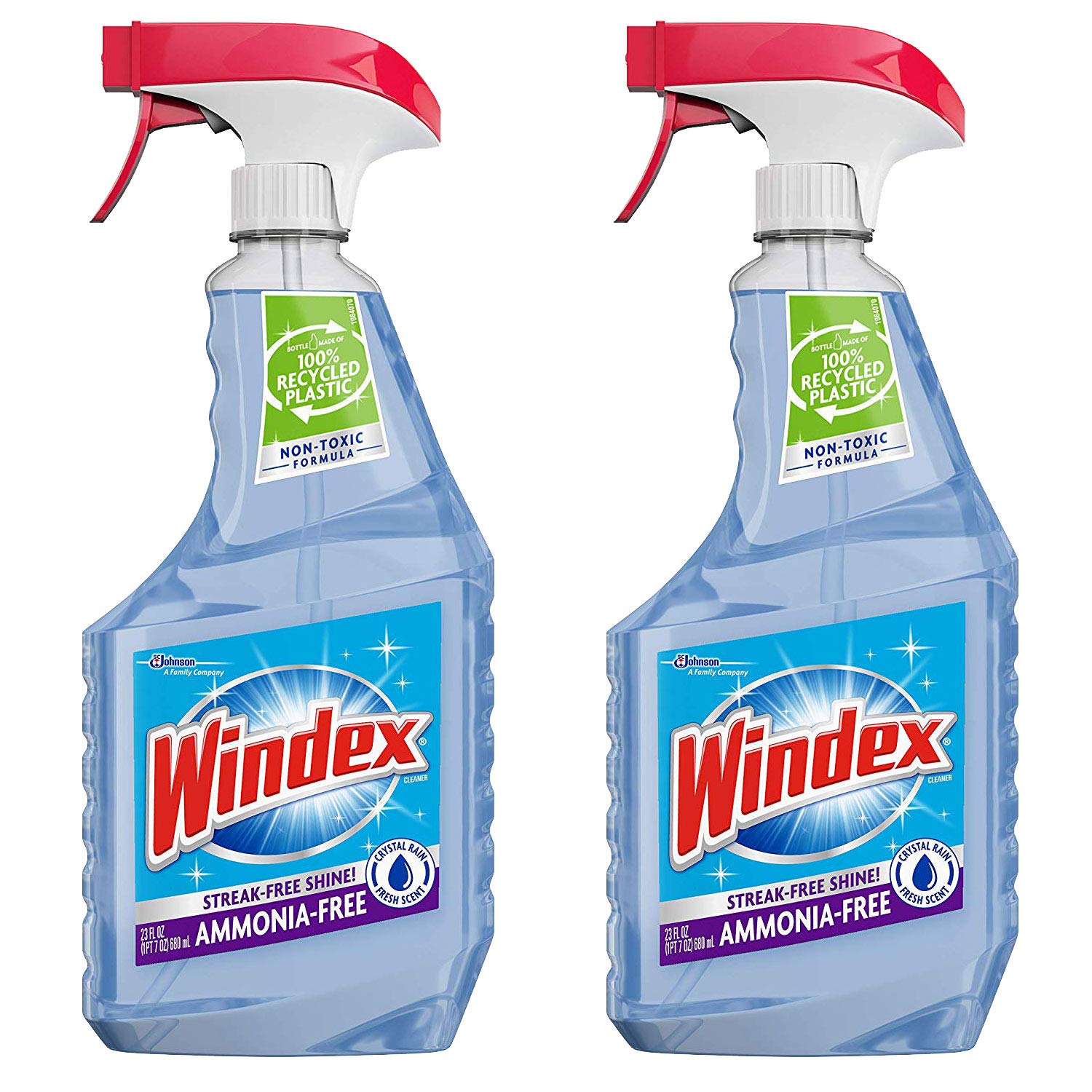 Amazon.com: Windex Cleaners, Blue, 26 fl. oz. 2 Count (Crystal