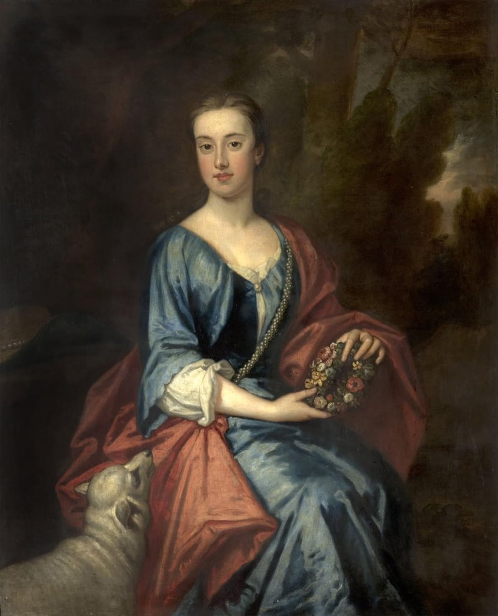 Art Tableau Lady Jane Jackson Godfrey Kneller Impression Toile 60x90 - 5