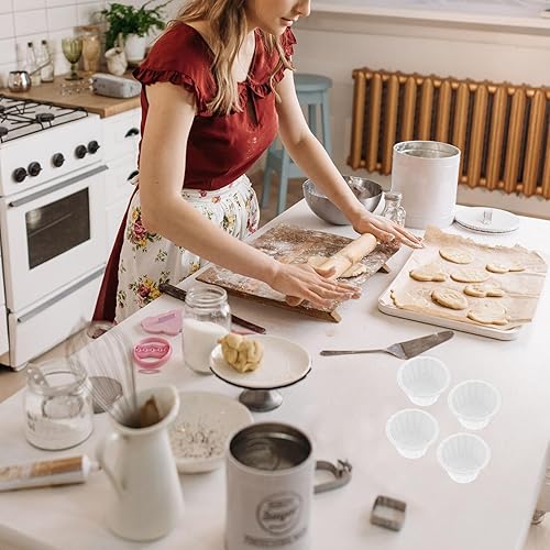 Miniatura 6 de HEMOTON 100 forros estándar para cupcakes, envoltorios de cupcakes de grado alimenticio, antiadherentes, a prueba de grasa, forros para muffins de