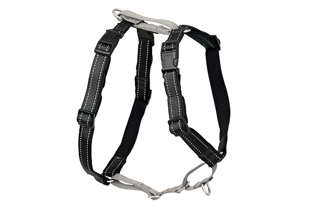 Foto 4 de 8 de PetSafe 3-in-1 Arnés Pectoral con Enganche Frontal, L, Negro