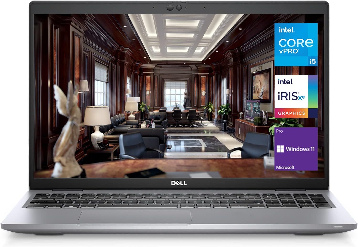 PC Portable Dell Latitude 5520 Reconditionné - Écran 15,6" FHD - Intel Core I5-1145G7 - 16 Go RAM - 512 Go SSD - Windows 11 Pro