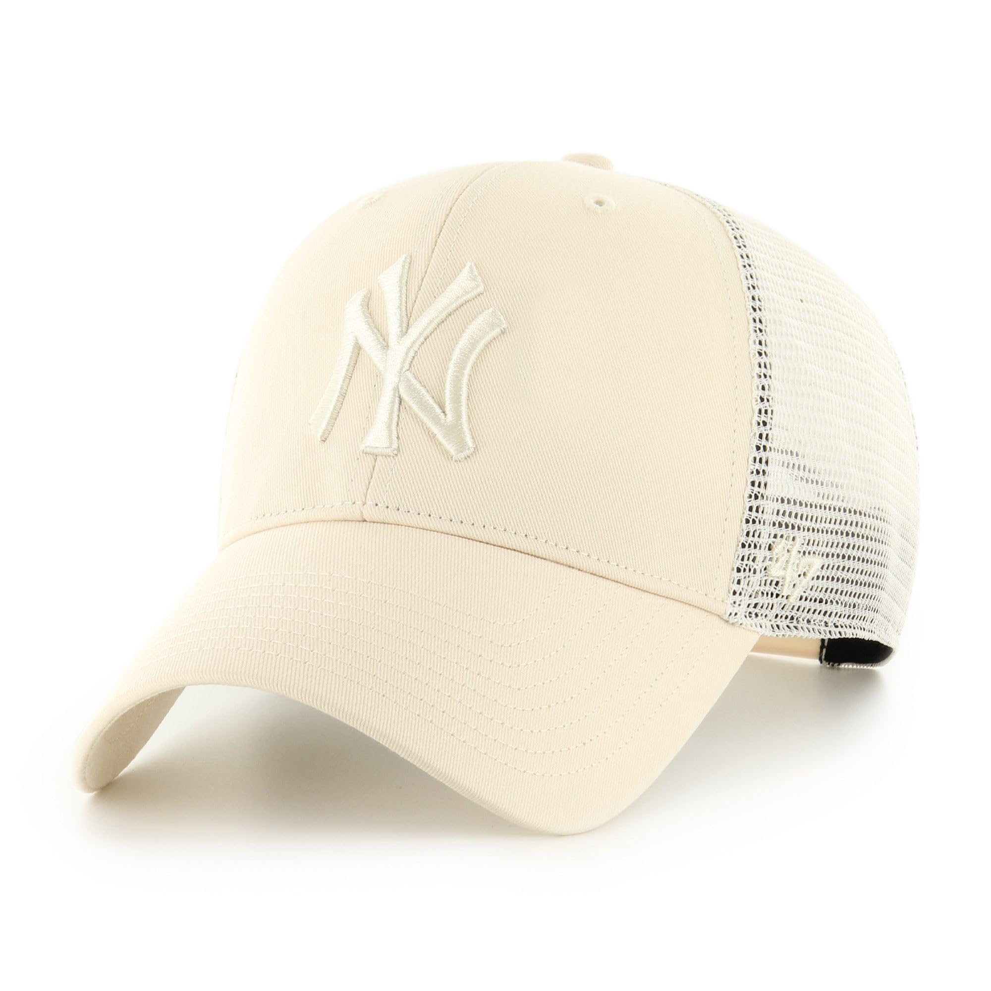 47 New York Yankees MLB Tonal Most Value P. Branson Beige Adjustable Trucker Cap