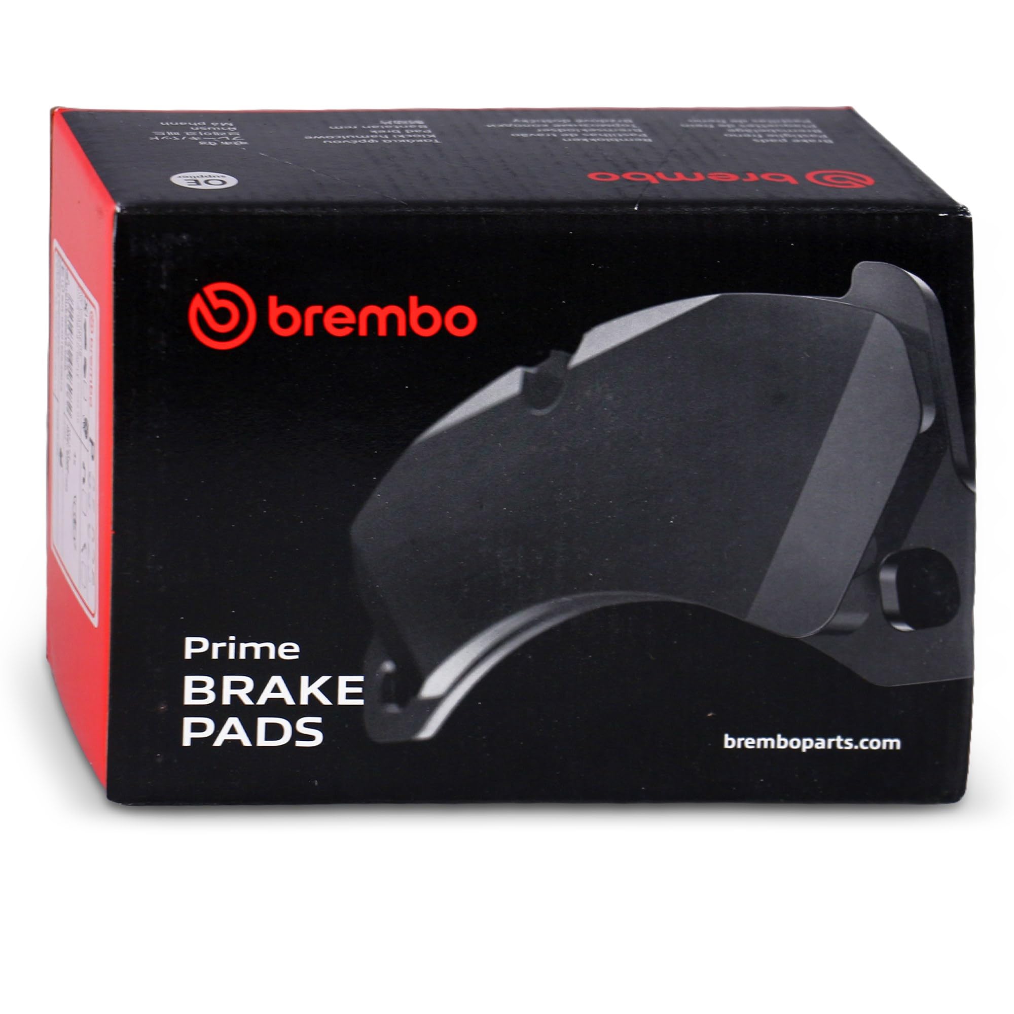 Brembo P85072 Plaquettes de Frein Avant, noir | Compatible avec: AUDI A2, A3, A3, A3 Cabriolet, A3 Sportback, SEAT ALTEA, ALTEA XL, IBIZA III, IBIZA IV, IBIZA IV SC