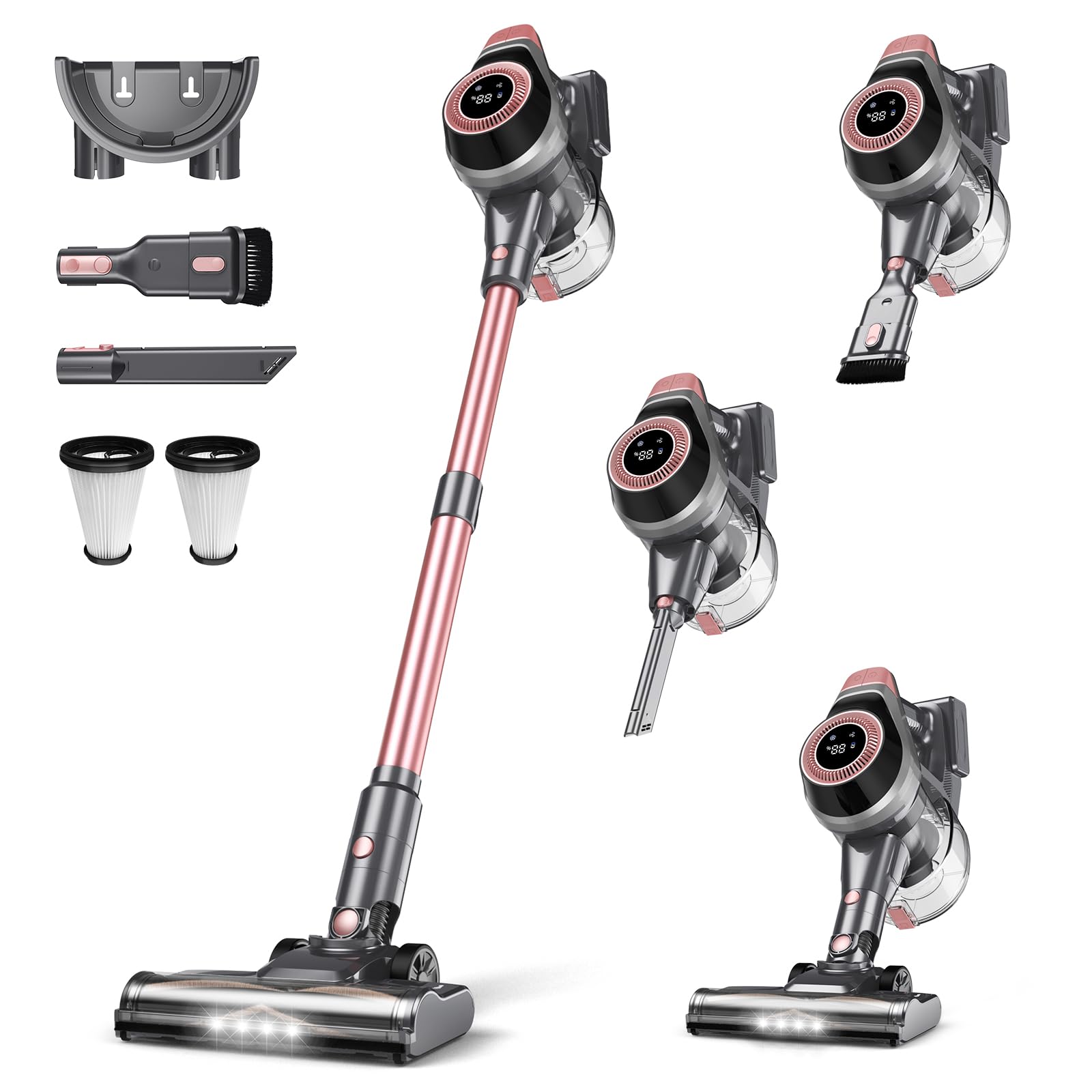Amazon.com - Dzaki N1 Cordless Vacuum Cleaner, 400W 35KPa Cordless
