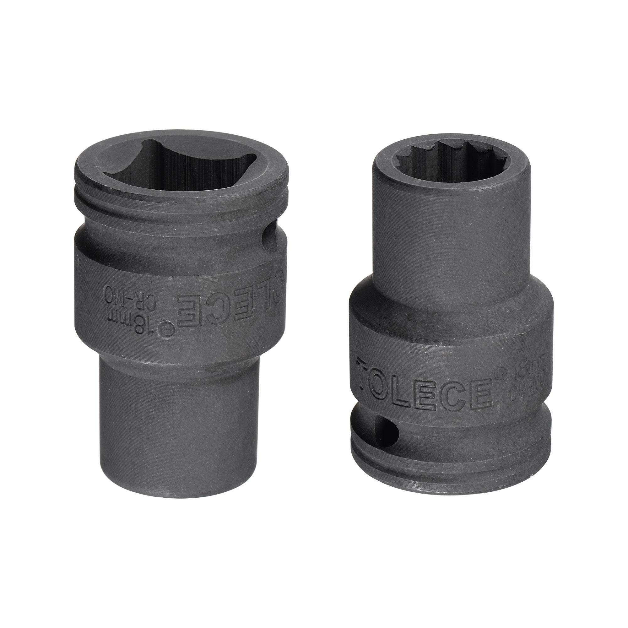 Uxcell 3/4-Inch Drive By 23mm Shallow Impact Socket, Cr-Mo - View #11