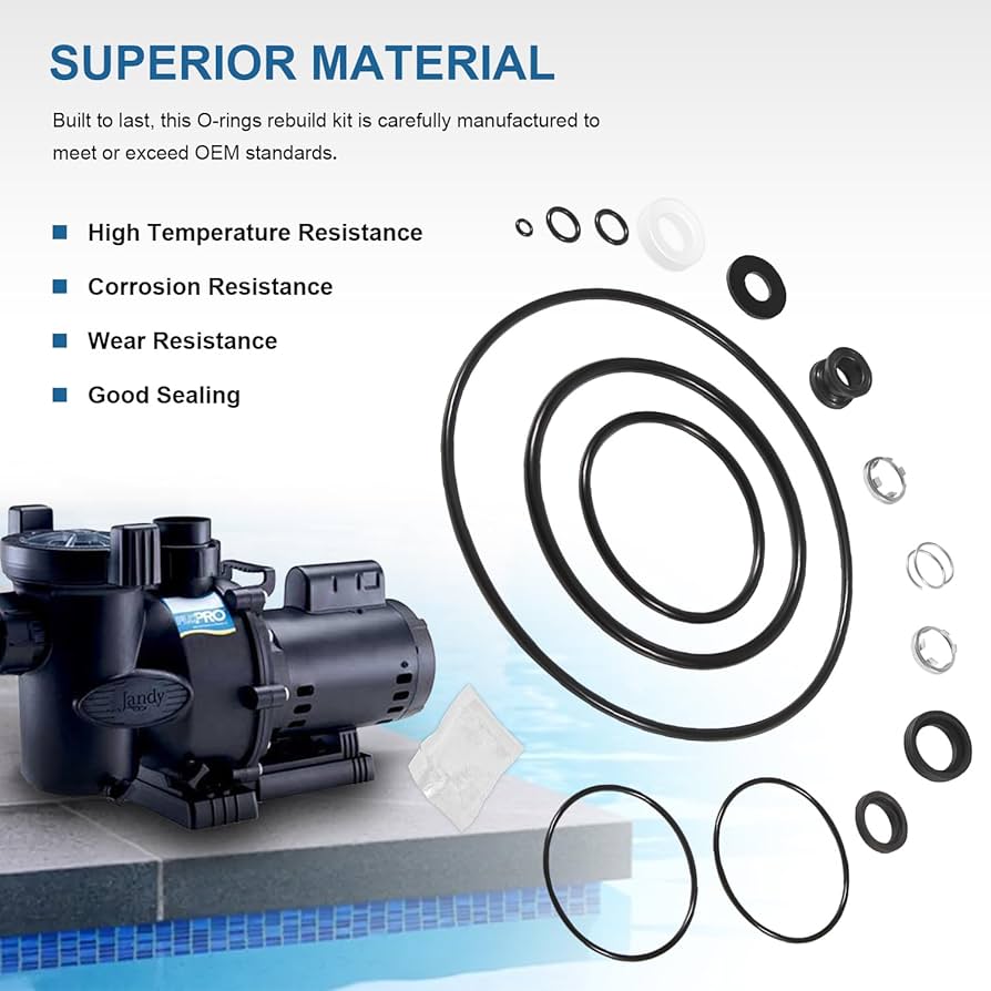 pom様 Amazon.com: O-Ring Rebuild Repair Kit for Jandy Zodiac FHPF