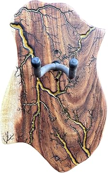 Guitar Hanger Fractal Art Wall Mount GHFALWE1