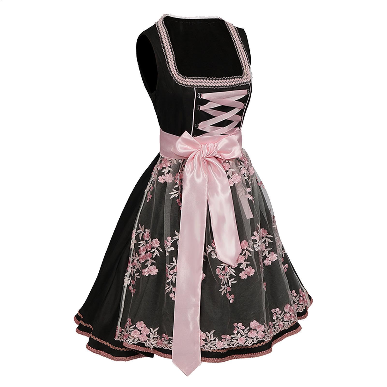 Disfraz de Oktoberfest para mujer, transpirable, elegante, vestido de