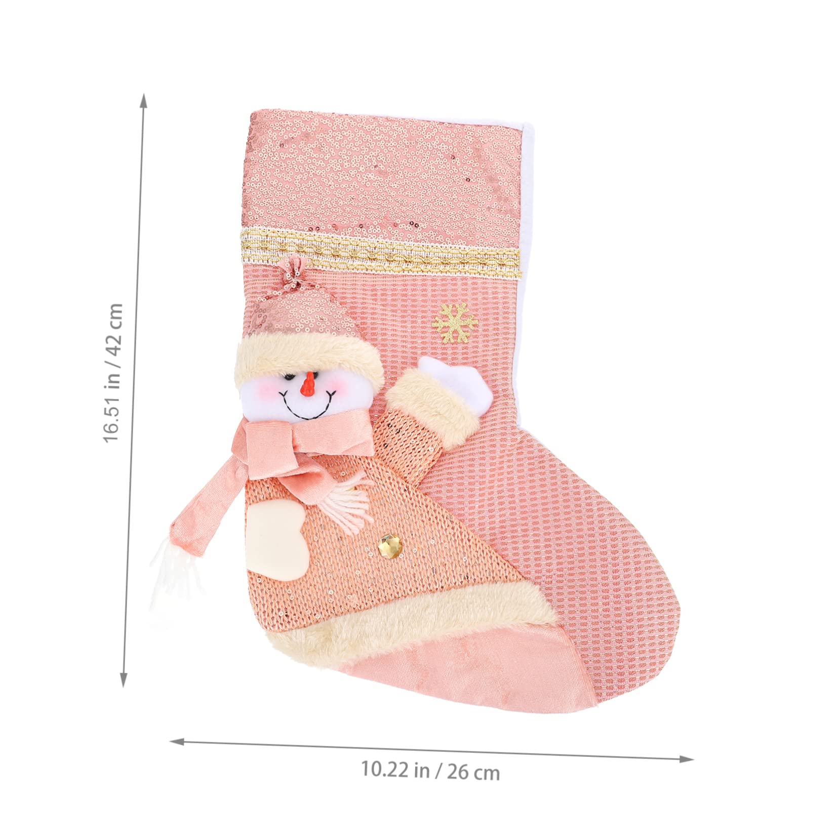 3piezas Medias Navideñas Colgantes Diseño De Caricaturas para Decoración De y Dulces Navidad para Árbol y Fiestas Infantiles