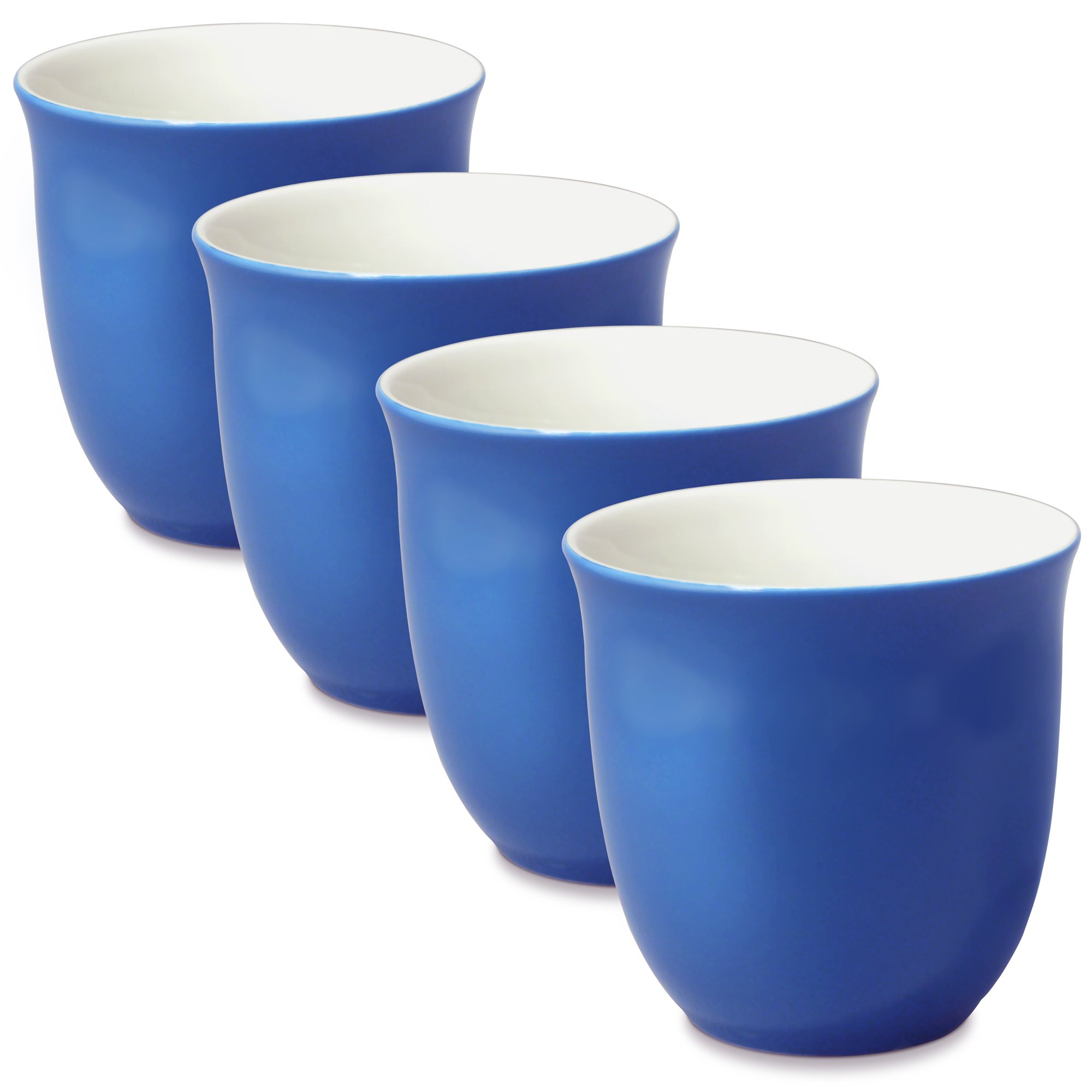 FORLIFE Lot de 4 tasses à thé japonaises, 184,3 g, bleu