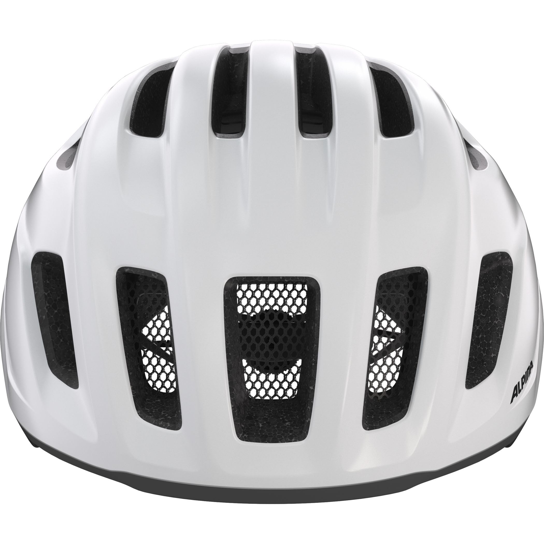 ALPINA Paranus Urban – Casco da bicicletta con luce posteriore a LED, leggero guscio interno Hi-EPS grande ventilazione, regolabile individualmente e rete integrata per insetti
