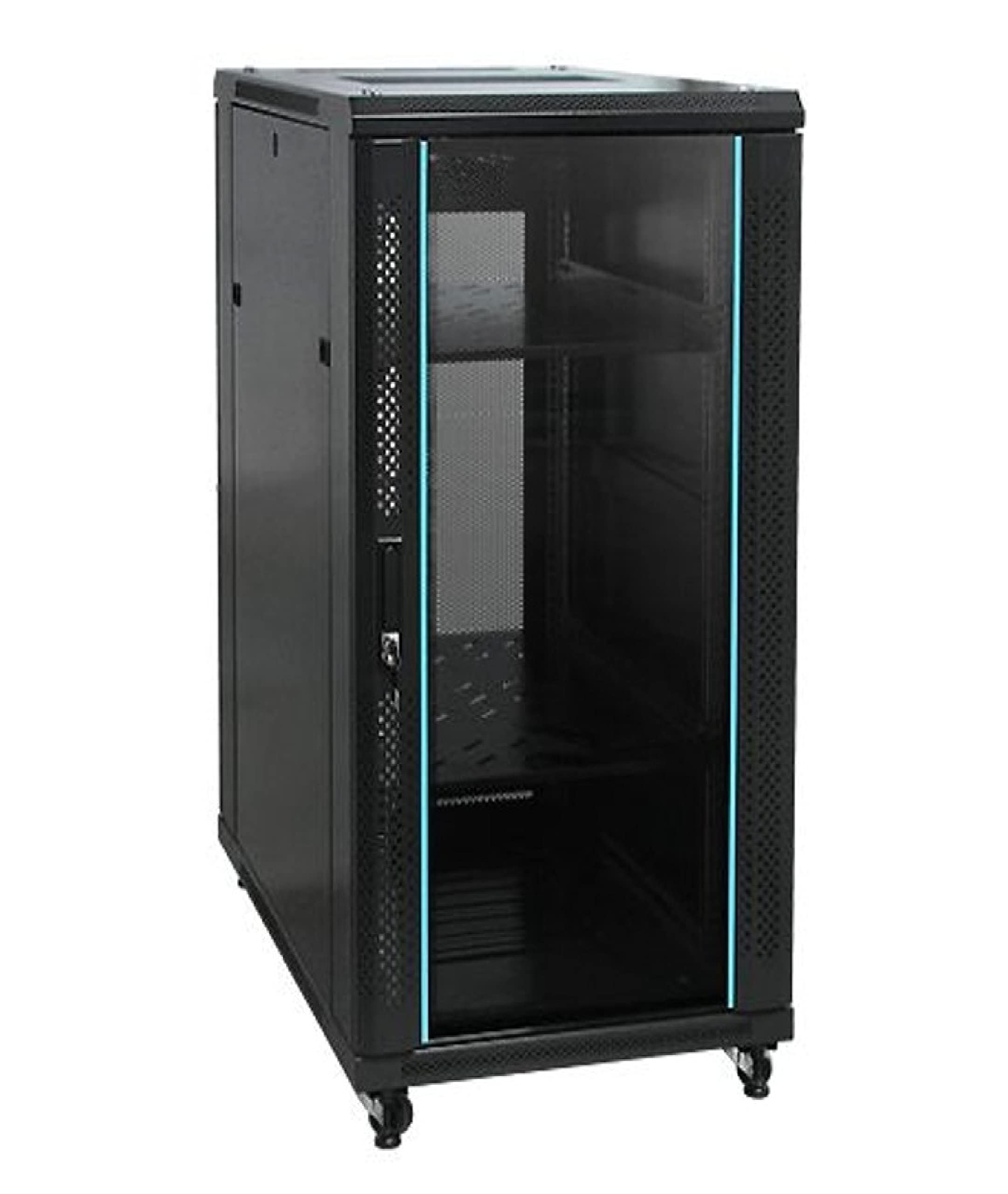 XForm Floor Stand Server Rack Cabinet 42U 600mm W x 1000mm D x 2000mm H - Come With 1 Shelf + 4 Fan