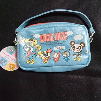 Amazon.co.jp: 当時物 平成レトロ エンジェルブルー ゲームポーチ タグ