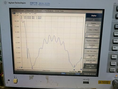 Miniatura 3 de Antena de radio móvil magnética de doble banda 137-149 y conector SMA del cable RG58 de 437-480 MHz RG58