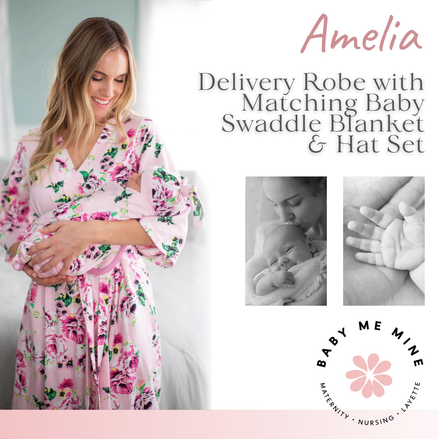 Swaddle Set Mommy And Newborn Hospital Outfits Mommy And Baby