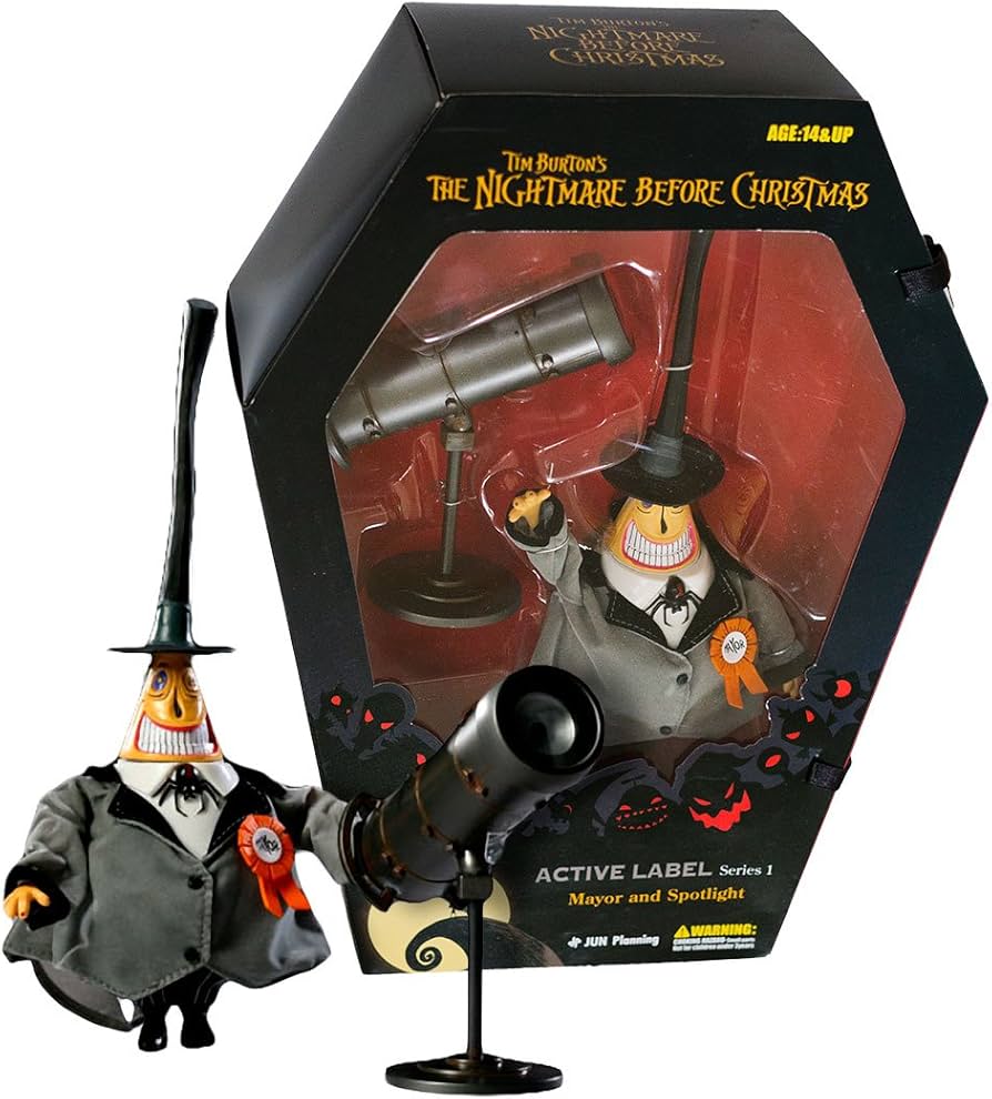 ナイトメア・ビフォア・クリスマス Mayor フィギュア Amazon.com: Nightmare Before Christmas Mayor ~9